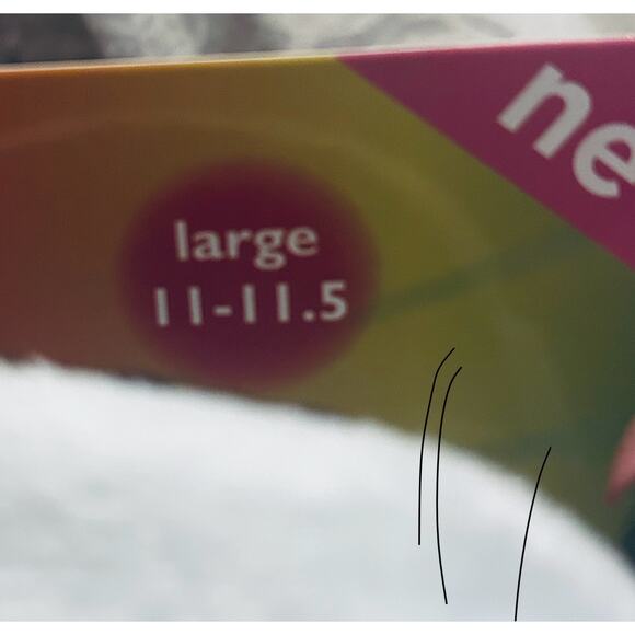 Toddler White Unicorn Snowman Elastic Back Slippers - LARGE (11 - 11,5) - Picture 3 of 3